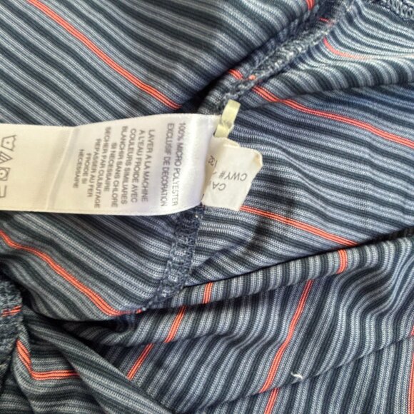 Callaway Mens Striped Long-Sleeve Golf Polo Shirt Pebble Beach Invitational EMC - Picture 5 of 8